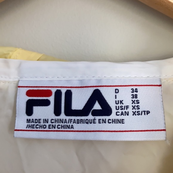 Fila Liliana Wind Jacket  White/Pink/Green - Picture 5 of 14